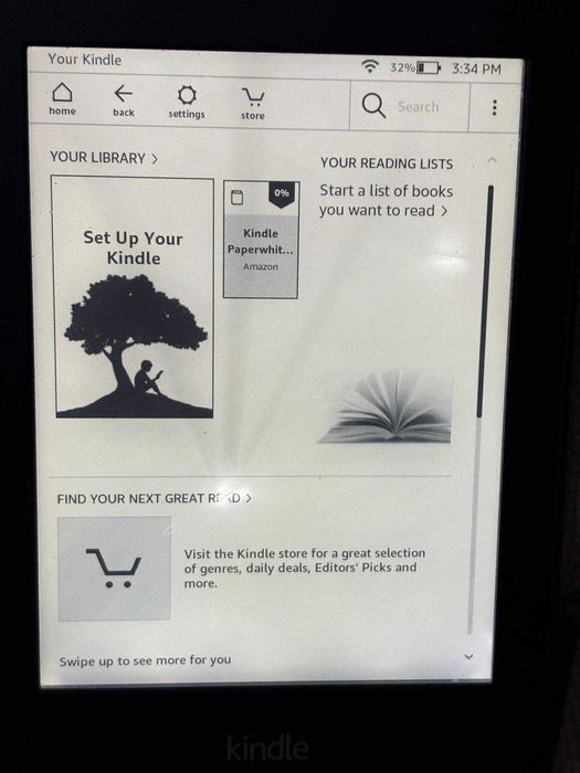 eBook reader Kindle Paperwhite 6th gen 4GB touch wifi iluminat citeste
