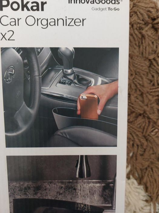 Set 2 organizatoare pentru mașină