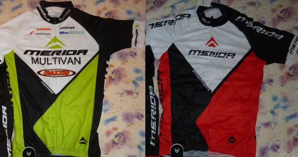 Echipament ciclism Merida BMC Focus set pantaloni tricou