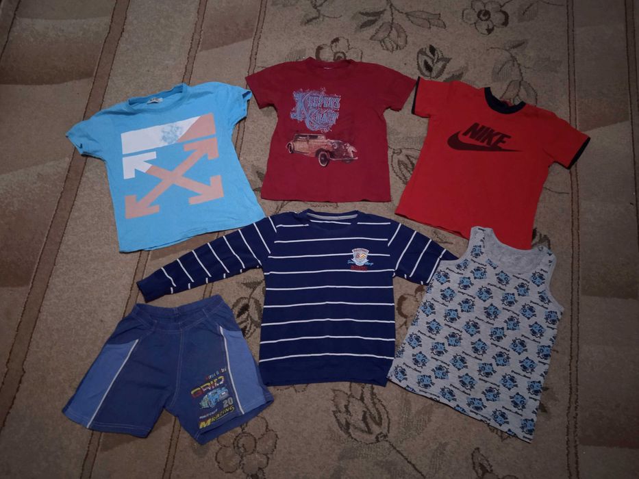 Пакет вещей на мальчика 122-128