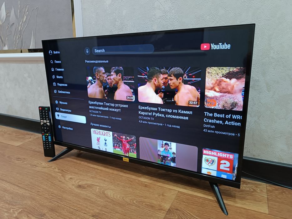 Телевизор Смарт ТВ YouTube wi-fi.