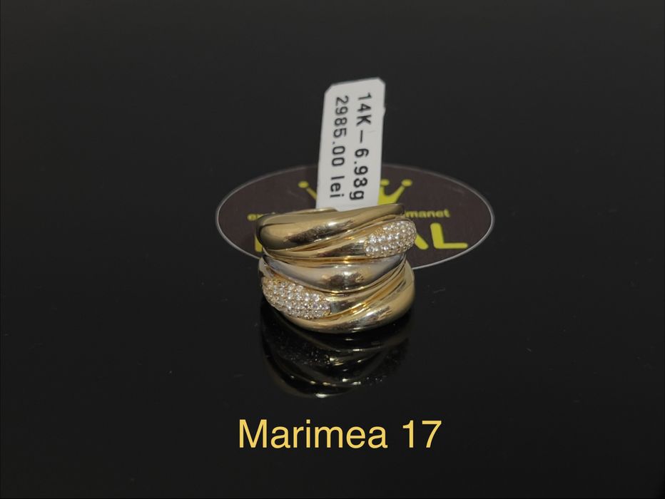 Bijuteria Royal CB: Inel dama aur 14k 6,93gr