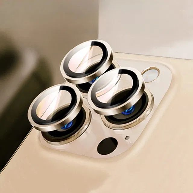 Стъклени Рингове за Камера за Apple iPhone 16 Pro | 15 Pro Max Plus