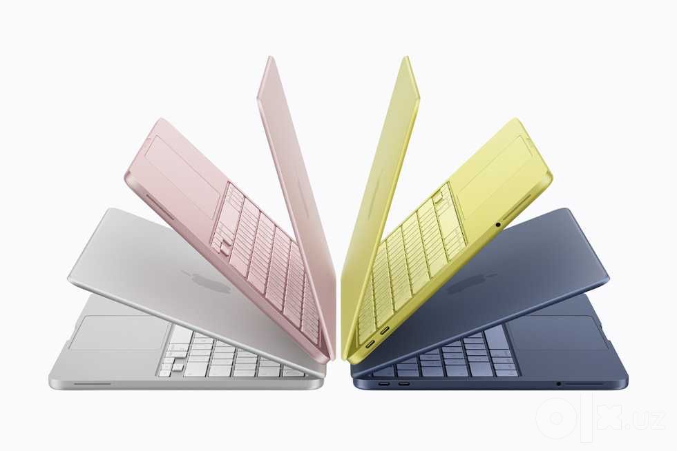 MacBook Neo 13 8/256GB yangi | Silver, Blush | kafolat | nasiya savdo