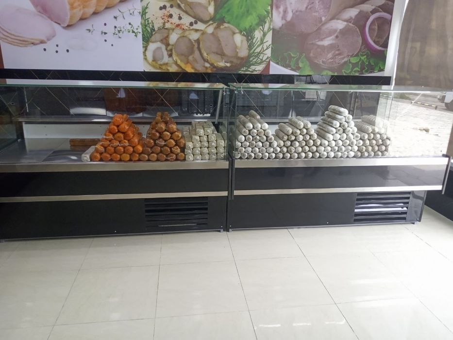 Vitrina xaladilnik oynalik kvadrat