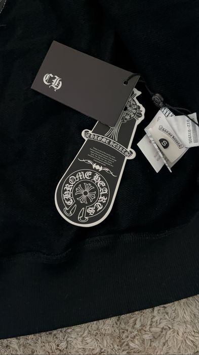 Chrome hearts zip up