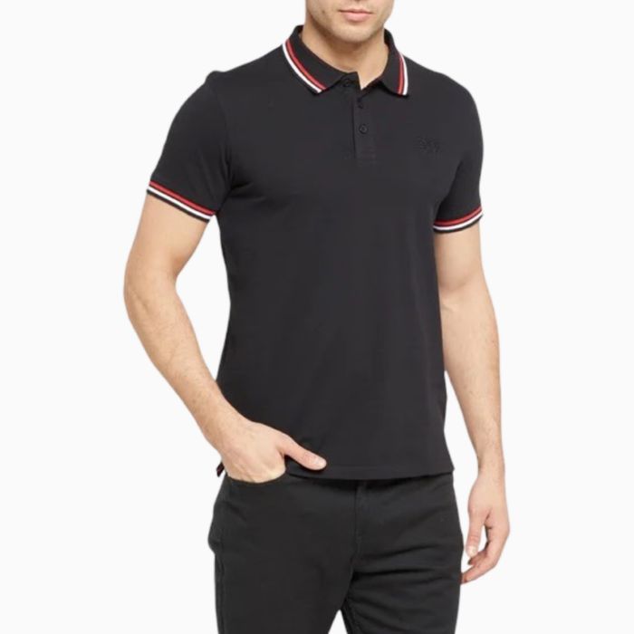 Оригинална мъжка поло тениска Cavalli Class QXT64XKB002_NE05051