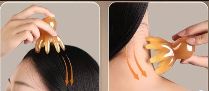 Bo‘yın va yelka uchun silikon massajer