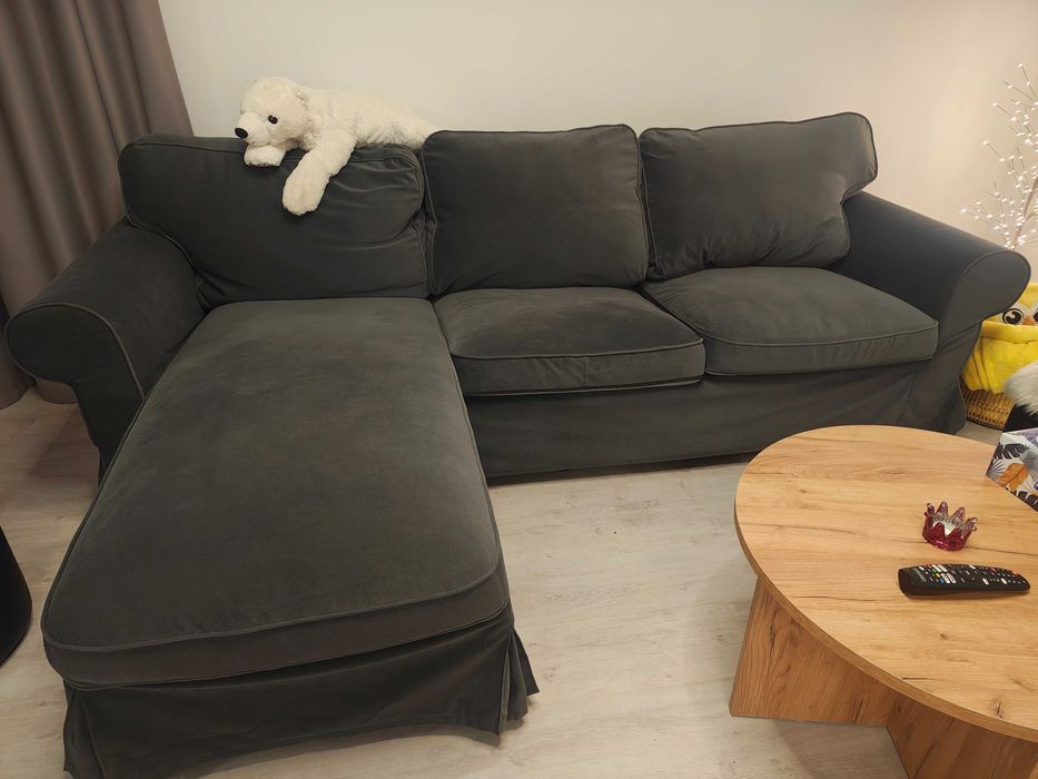 Canapea Ikea Ektorp 3 locuri + sezlong