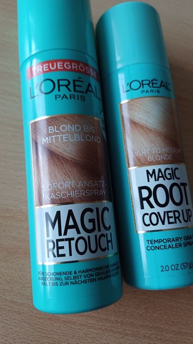 Spray pentru retușarea culorii parului