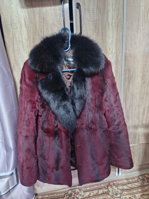 Дублёнка из кроличьего меха