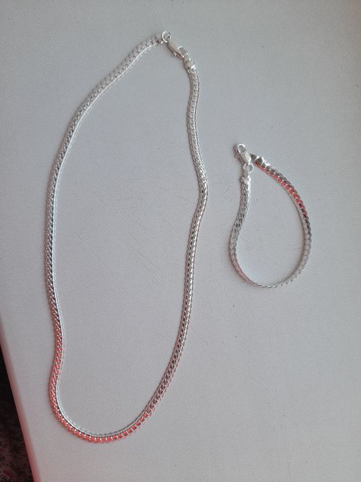 Набор цепочка с браслетом