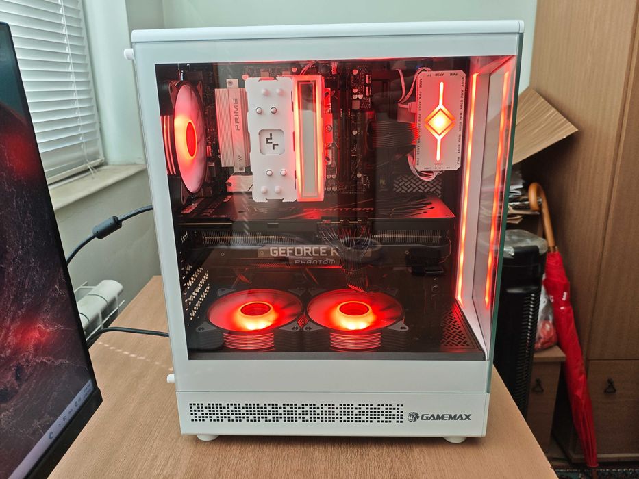 Геймърски компютър, Rtx 3080, Ryzen 7500F, 32gb DDR5, 1tb Nvme, 850W