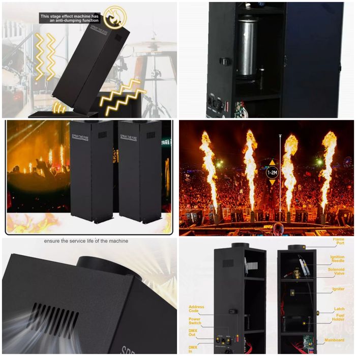 Пламъчна машина  3 броя