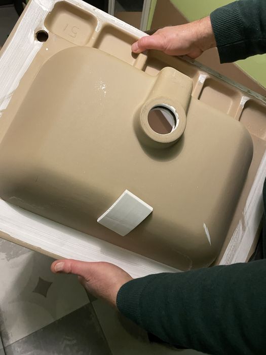 Чисто нова мивка 60х45 Sanotech