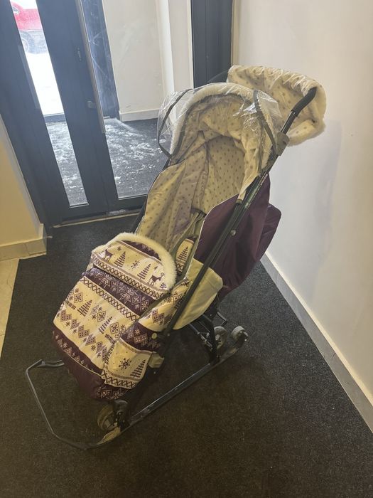 Санки-коляска. .