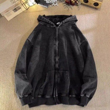 Черная  Зип Худи