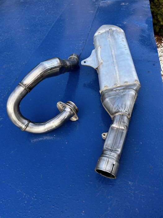 Стоков ауспух и кривка за Honda Crf 450r