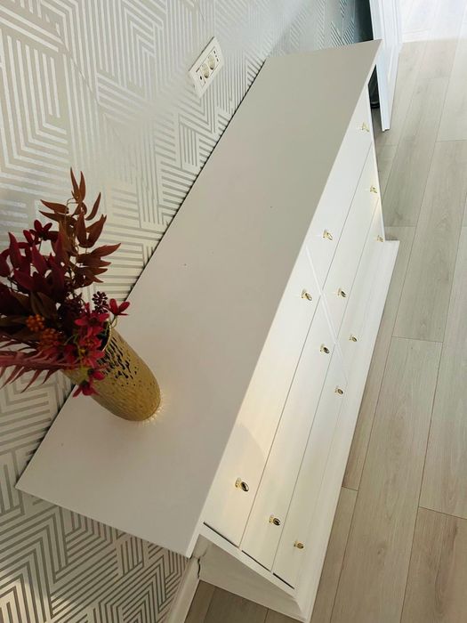 Comoda mdf vopsit alb