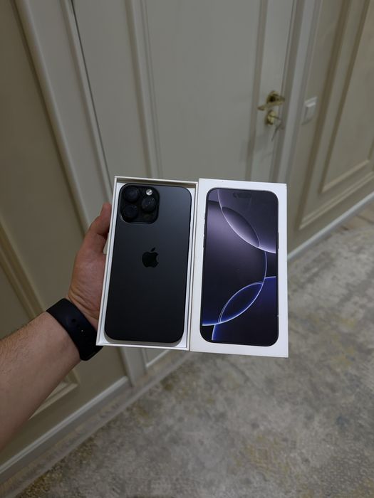 Iphone 16 pro max yomkost 95% karobka bor