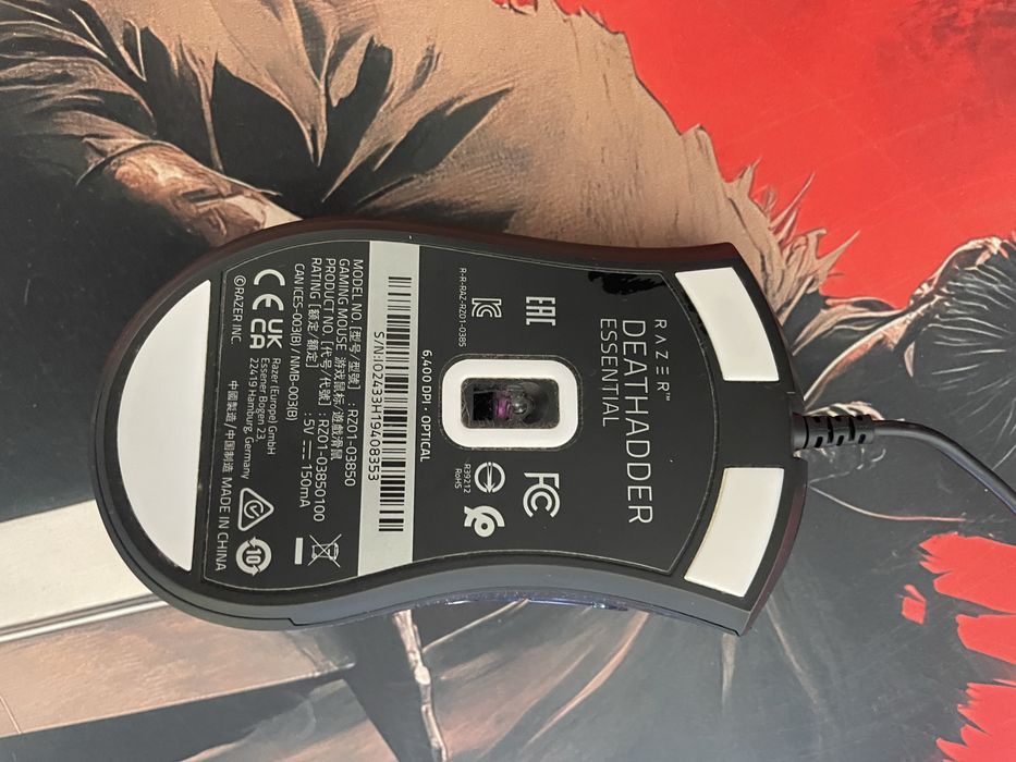 Razer DeathAdder Essential Original | 2 oy ishlatilgan