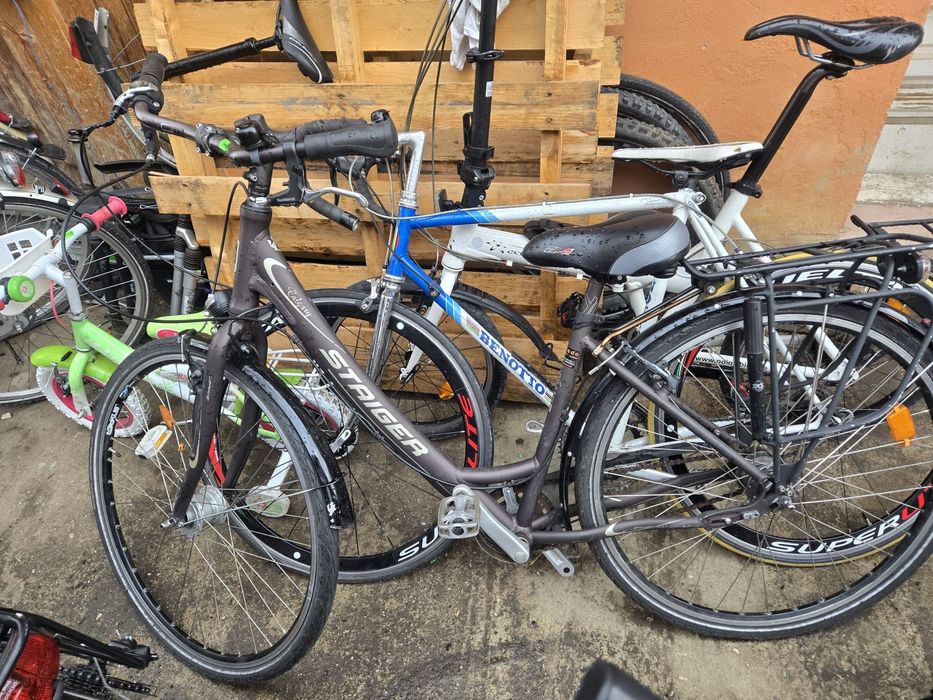 Vând biciclete second hand la preturi accesibile. Preturile incep  de la 300 lei info la tel 0756540521 sau 0742193033