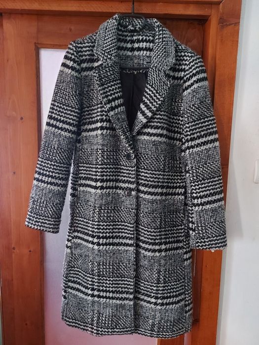 Palton damă negru JEAN PASCALE mărimea M