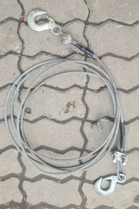 Трос буксировочный,стальной