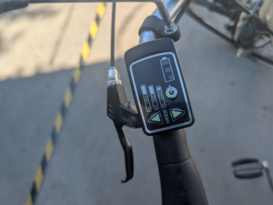 Bicicleta de semi electrica