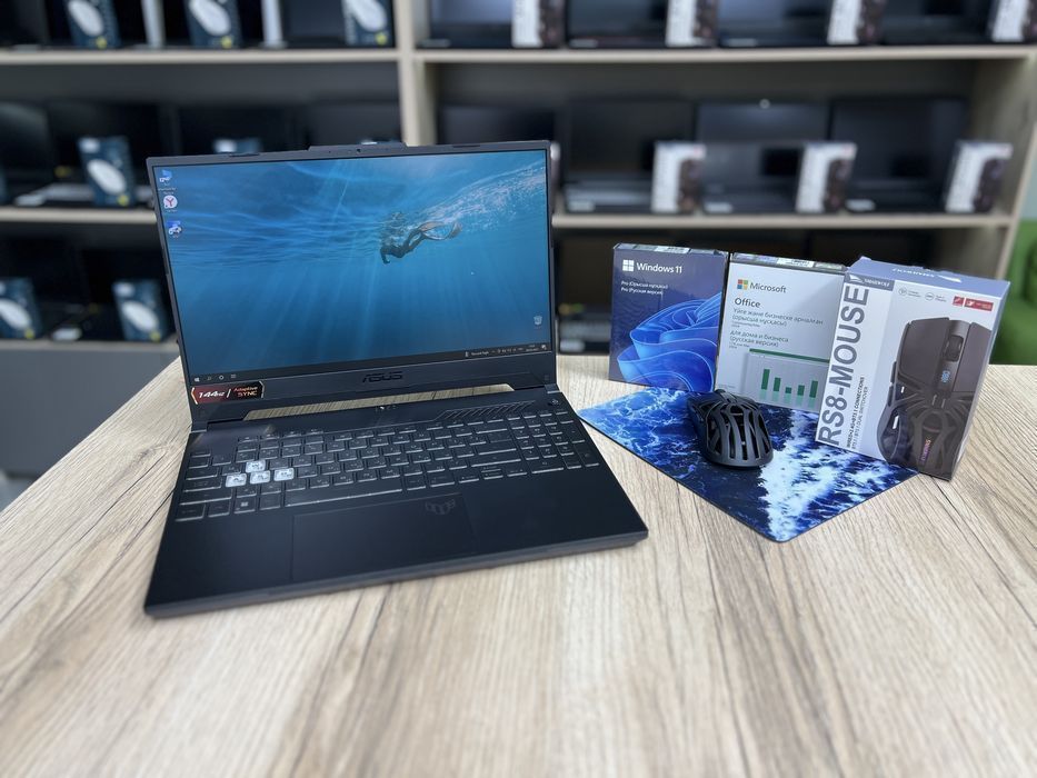 Игровой ноутбук ASUS TUF Gaming A15 | Ryzen 7-6800H | 16GB | RTX A28