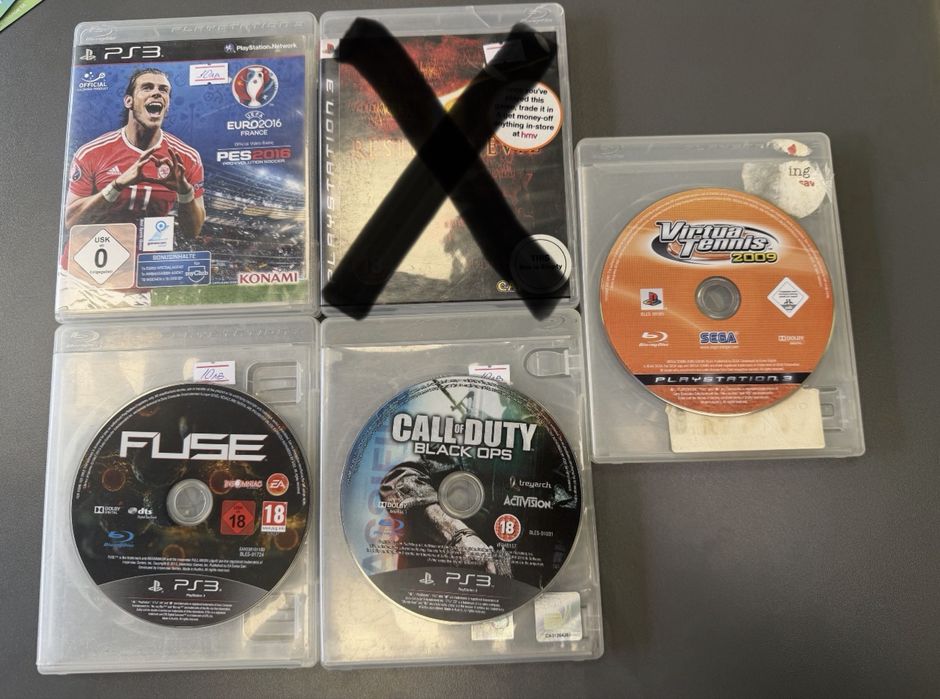 Продавам игри за PlayStation 3