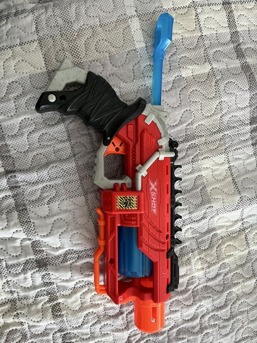 Set pistoale nerf pump fornite si xshot