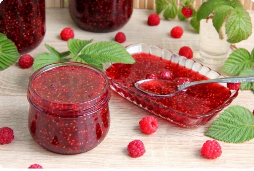 Варенье домашнее малиновое