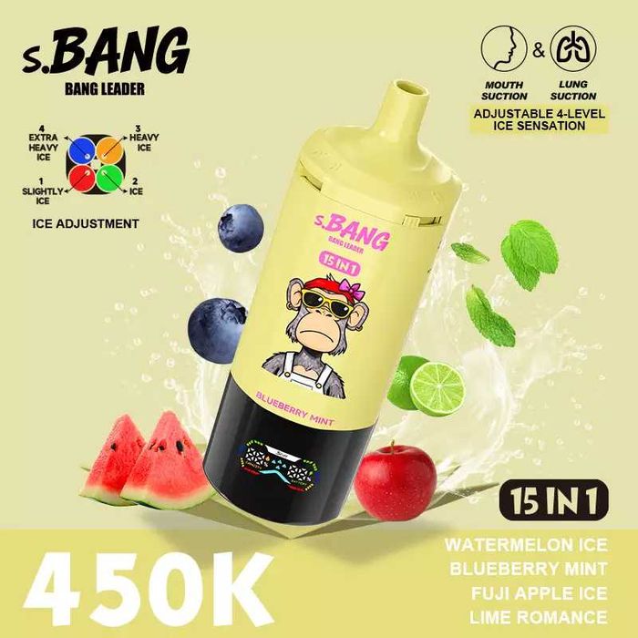 Bang 450k reincarcabil 15 in 1 multe arome!