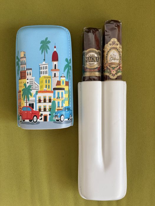 Луксозен Кожен Калъф за Пури