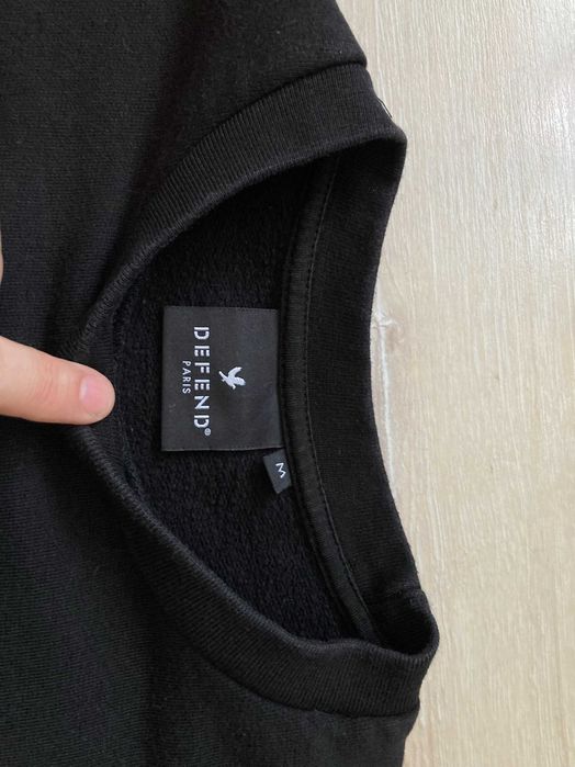 Defend Paris мъжка черна блуза фланела размер М