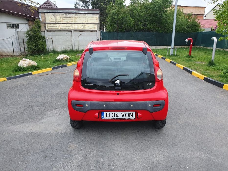 Ocazie Peugeot 107 an 2009 benzina 998 km reali 132k unic proprietar stare impecabilă