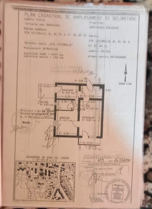 Apartament 2 camere de vânzare