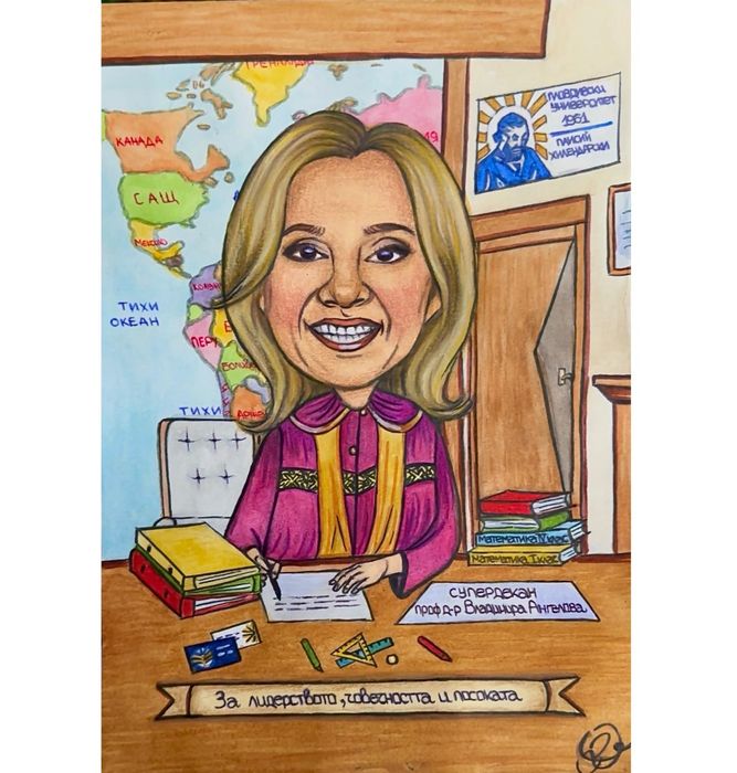 Шарж/ карикатура/ портрет за любим Ваш човек!