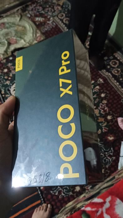 Poco x7 pro yangi hali ochilmagan pul srochna kk arzon bervoraman