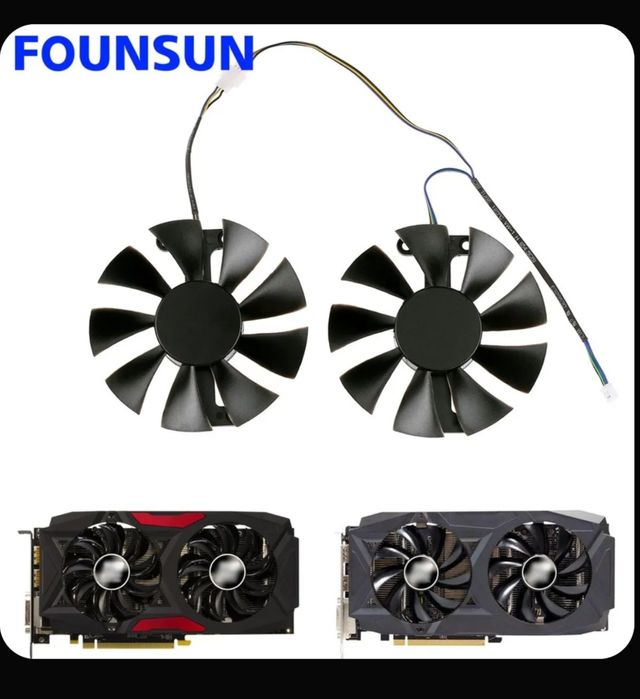 Новый видеокарты вентилятор кулера.