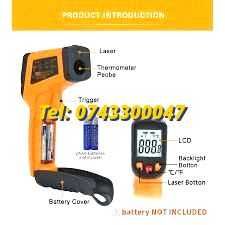 Termometru Ir Infrarosu Digital Laser 50  360 Grade