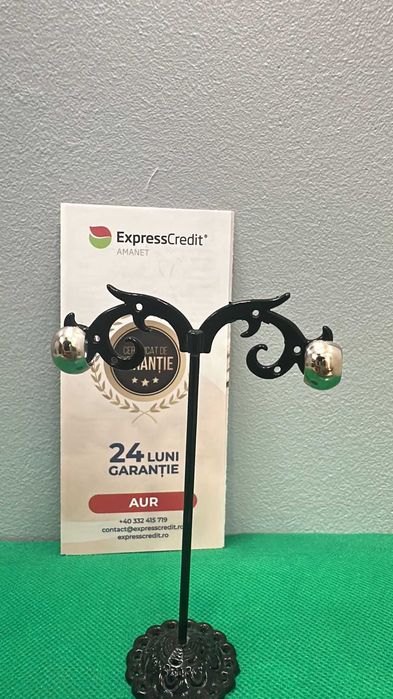 Cercei aur 18K 6.38 GR (Ag45 Bacau1 B.5359.45)