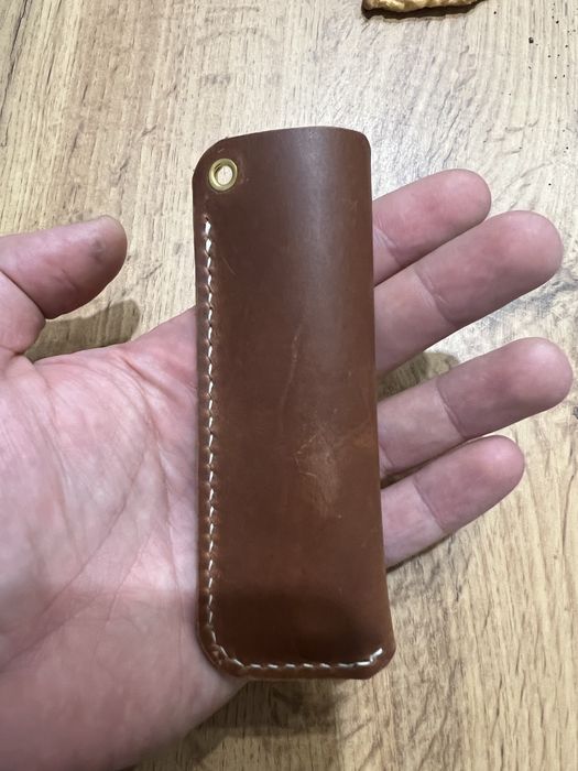 Кожаный чехол Opinel #9