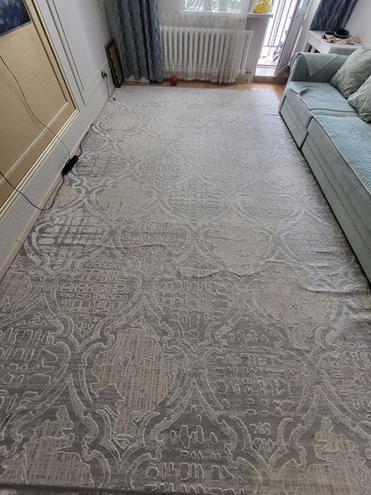 Ковёр 3×5 состояние "до" чистки