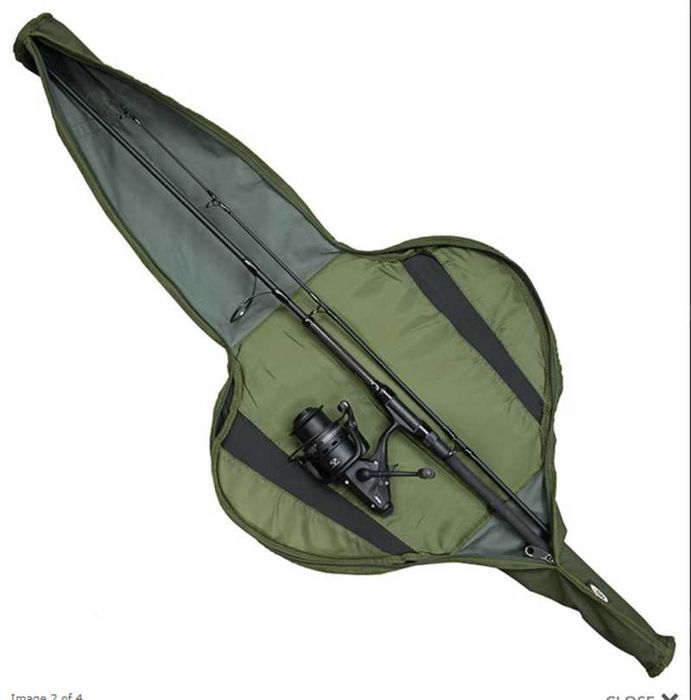 Единичен шаранджийски калъф за въдица NGT Single Rod 130см