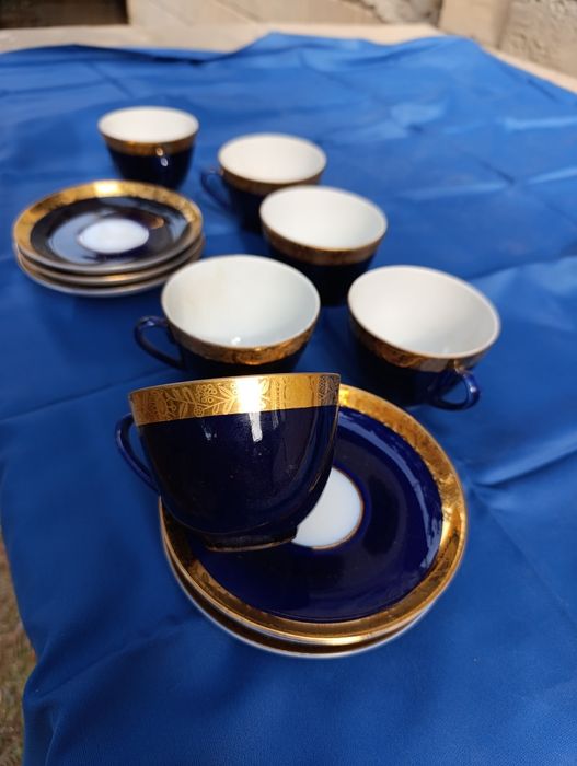 Кофейный набор. Кобальт