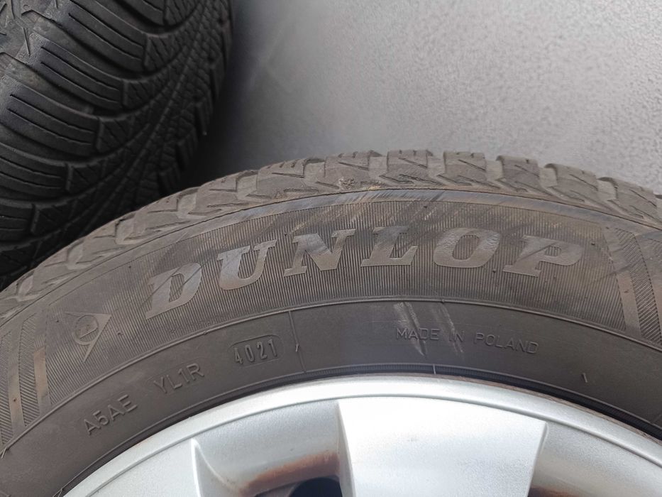 Джанти 15 ' със зимни гуми 195 65 15 VW GOLF 5x112 57,1 / Фолксваген