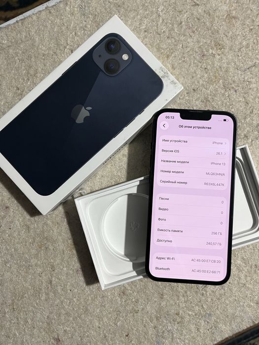 iPhone 13 256 gb 84% \ айфон 13