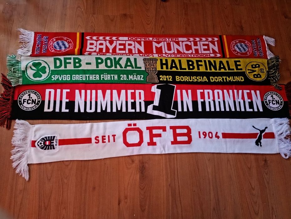 50 lei Set 4 fulare fotbal